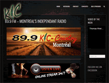 Tablet Screenshot of 899kic.com